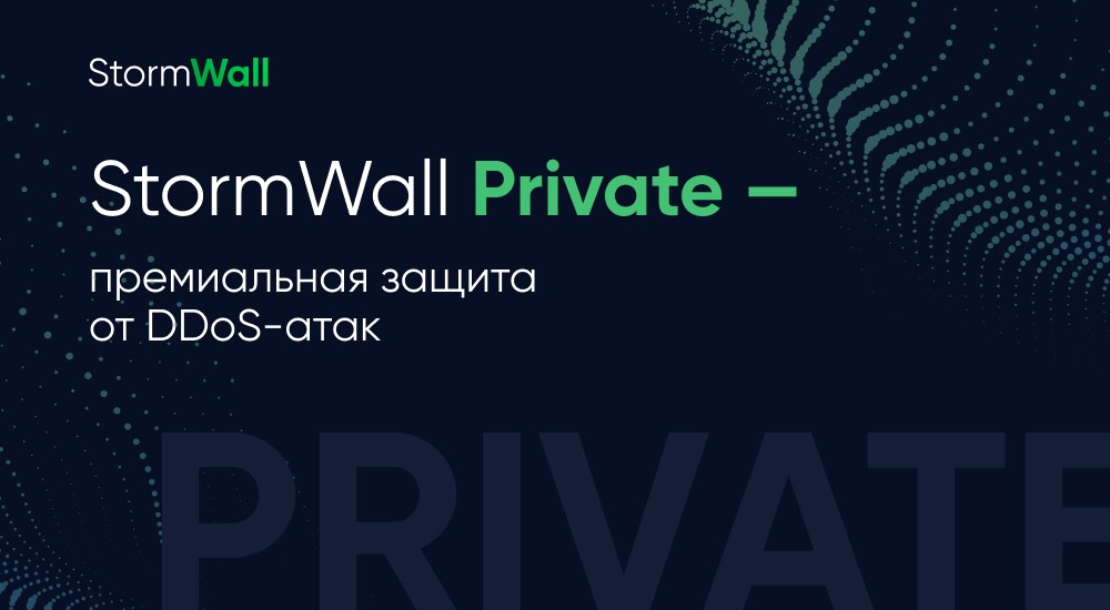 Read more about the article StormWall Private — премиальная защита от DDoS-атак 