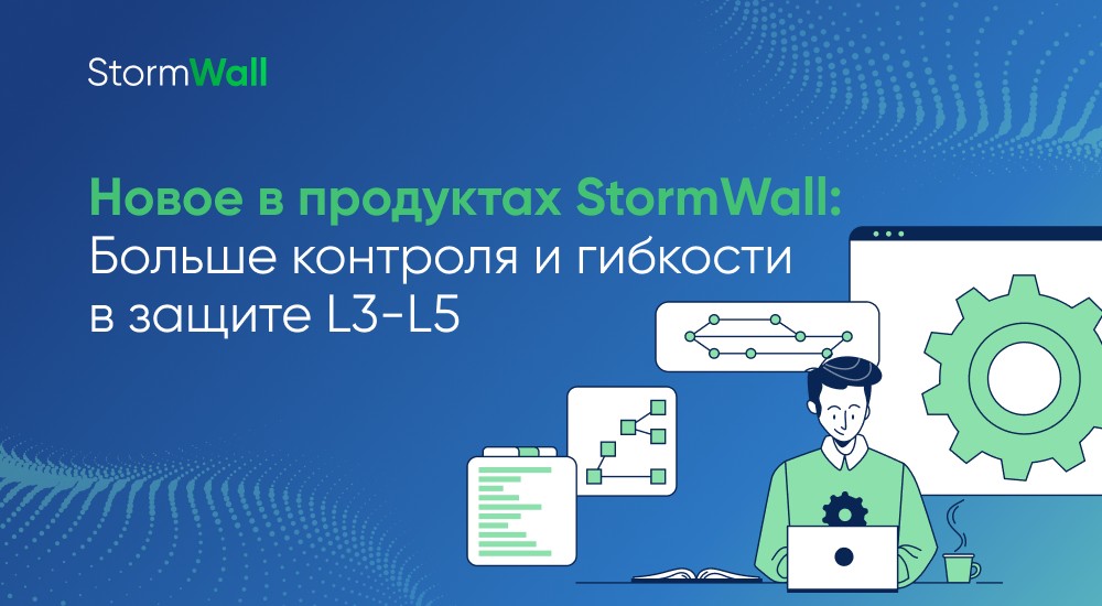 Read more about the article Больше контроля и гибкости в защите L3-L5 — новое в сервисах StormWall 