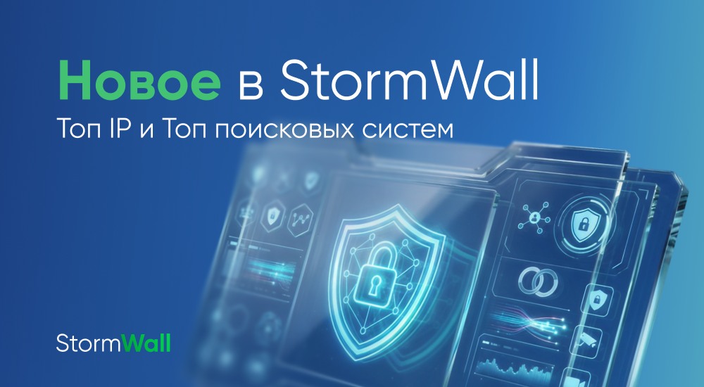 Новое в StormWall - Топ IP и Топ поисковых систем